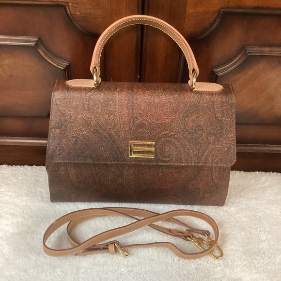 Etro Milano Paisley Satchel - Picture 1 of 13
